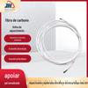 Fibra de carbono fio de aquecimento resistente a alta temperatura resistente à corrosão almofada de aquecimento elétrico Pet Pad Belt ar condicionado silicone fio de aquecimento de núcleo único