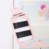 Pinza para el pelo de alambre de acero con forma de corona, pinza negra para recogido femenino, clip especial para peinado de estudio de maquillaje, peinado, estilo, pasador especial