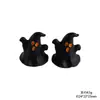 Adornos Negros de Fantasma de Resina de Terror de Halloween Transfronterizos Moldes Decorativos Artesanías de Decoración para Fiestas Festivas Adornos