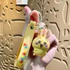 Llavero de Llave de Coche Usachi de Dibujos Animados Adorno Colgante de Muñeco Pequeño Decoración de Puesto Llavero Pequeño Regalo