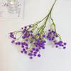 Simulación de flor eterna de gypsophila, tacto de PU, gypsophila con ramo, decoración de boda, simulación de flores, fábrica al por mayor