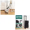Carrito de compras portátil plegable, carrito pequeño con ruedas, bolsa de compras ecológica, remolque para el hogar, de un solo hombro, impermeable, ligero