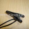 Clip para Cable de Audífono de Boca Larga Clip para Cable de Audífono Boca Corta Clip Pequeño para Cable de Fideos Negro y Blanco Opcional Clip de Cuello para Oreja