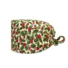 Entrega transfronteriza de gorros quirúrgicos de algodón puro para salones de belleza, gorros universales sin visera, gorros con cola de cúpula, turbantes médicos y pañuelos para la cabeza