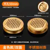 Furos de ventilação em aço inoxidável, saídas de ar, furos de ventilação para portas de armário, tampa decorativa de malha respirável para armário de sapatos, guarda-roupa, fogão a gás, porta de armário de cozinha