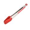 Pinza para alimentos pinza de silicona para alimentos pinza pala anti-fugas 9 pulgadas 12 pulgadas pinza pala pinza para pan pinza para comida rápida de autoservicio pinza para barbacoa
