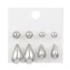 Pendientes de Gota de Guisantes Franceses para Mujer Ins Nicho Sentido Avanzado Pendientes de Viento Frío Pendientes Explosión conjunto Venta al por Mayor