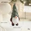 Limpador de Papai Noel de Plástico Novo Transfronteiriço Enfeites para Pendurar na Árvore de Natal Decorações de Mesa Decorações de Feriado