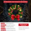 Adesivos Eletrostáticos de Natal Transfronteiriços Cena Layout Adesivos para Porta de Vidro Janela Decorações de Janela Guirlanda Adesivos de Janela