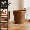Cesto de roupa suja para uso doméstico, cesto de lavanderia de grande capacidade para banheiro, lixeira de roupa suja, ferramenta mágica para guardar bonecas