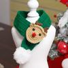 Natal animal de estimação cachecol chapéu animal de estimação Natal terno gato cachorro Natal foto ornamento