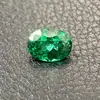 Gema Colorida Oval de 1 Quilate Cultivada em Laboratório, Rubi Sintético para Fabricação de Joias Usando o Método Tir