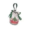 Bolsa de regalo de manzana de Nochebuena, caja de embalaje de dulces portátil para niños, bolsa de regalo, Ping An Fruit