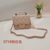 Bolsa Transversal Chegada Nova Diamante Pequena Quadrada Versátil Bolsa Transversal pu Bolsa Feminina Bolsa de Ombro Bolsa Feminina