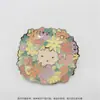 Insígnia Estilo Japonês Decoração de Mochila Insígnia de Escola Primária Harajuku Broche Fofo Acessório de Roupa Broche Bola de Flores