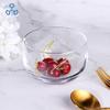 Nuevo Hogar Chinoiserie Tazón de Vidrio Aislado Anti-Escaldaduras de Doble Capa Tazón para Desayuno Transparente de Alto Borosilicato Fácil de Limpiar Tazón para Fruta Tazón para Porridge
