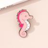 Broche de la Edición Q de la Serie de Vida Marina de Gran Venta Medusa Tiburón Caballito de Mar Insignia de Metal Accesorios para Ropa Pin de Solapa
