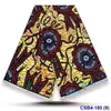 Estilo transfronterizo de comercio exterior tela batik de doble cara falda colorida para mujer tela estampada étnica en stock al por mayor