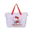Sanrio Kuromi Bolsa de Dibujos Animados para Compras Diarias y Viajes Moda Grande Capacidad Bolsa de Almacenamiento para Niños Bolso de Mano para Viajes