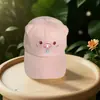 2026 Estilo Coreano Orelha Desenho Animado Fofo Pelúcia Coelho Pequeno Chapéu Doce Versátil Emagrecimento Facial Viagem Circunferência da Cabeça Pequena Grande Boné de Baseball