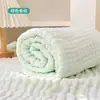 Manta de Gaze de Algodão de Bambu Lisa para Bebê Manta para Recém-Nascido Manta de Bebê Tamanho Grande Respirável Absorvente de Água Manta Infantil