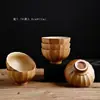 Cerámica Barnizada Horneada a Leña Cerámica Rústica Juego de Té Kung Fu Taza Cónica Taza de Té para Beber Té Taza de Maestro para Mujeres con un Toque de Lujo Taza de Maestro