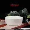 Plato hondo de cerámica directo de fábrica para hotel con base de bandeja de roble plato taza pequeña taza pequeña para hornear tazón para pudín