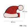 Presilhas de Cabelo Infantis de Fantasia de Natal Lantejoula Desenho Animado Papai Noel Rena Brilhante Acessórios de Cabelo Decorações de Natal Grampos