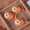 Simulación Comiendo y Jugando Oso Pan Donut diy Pegamento Crema Resina Accesorios de Joyería Casa de Muñecas Adornos Microescala