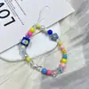 Cadena para Teléfono con Colgante de Mariposa y Flor de Caramelo de Color Dopamina, Lanyard, Cadena CCD de Yiwu