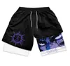 Pantalones Cortos Serie Dragon Ball Impresión Digital 3D Adulto Doble Capa Pantalones de Playa Amazon Comercio Electrónico Transfronterizo Caliente Fábrica