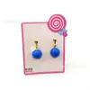 Juego de dibujos animados Joyería Princesa Biki Daisy Mirabe Mismo collar Clip de oreja Gema Cuentas de vidrio Niña Juguete