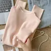 Suéter de punto suave y acogedor para mujer transfronterizo al por mayor con cuello alto pequeño, camiseta base de manga larga, cuello semi-alto, nueva prenda superior de moda para otoño e invierno