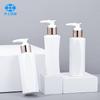 120ml rosa banhado emulsão cintura fina garrafa PET plástico de alta qualidade aristocrática emulsão de água produtos de cuidados da pele são engarrafados separadamente