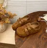 Nuevos Zapatos Casuales Cómodos para Mujer 2026, Otoño, Doble Botonadura, Uso Bidireccional, Planos, Tacón Oculto de Moda, Retro, Versátil, Ante