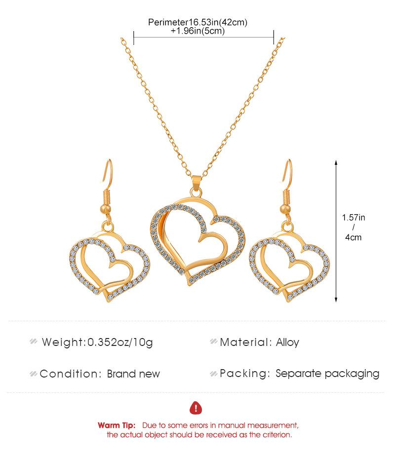 流行吊坠饰品套装 婚礼晚宴婚纱配饰