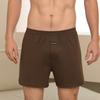 Calzoncillos de Talla Grande para Hombre Pantalones Sueltos Arro Cintura Alta Ropa Interior de Algodón Verano de Algodón Pantalones Cortos Gruesos Pantalones de Cuatro Esquinas