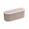 Caja de Almacenamiento de Escritorio, Caja de Enchufe Organizadora Grande, Caja a Prueba de Polvo, Organizador de Cables, Caja para Cables, Caja Organizadora de Plástico para el Hogar con Tapa