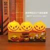 Nuevas luces de calabaza de Halloween transfronterizas, accesorios de calabaza LED, decoraciones festivas para fiestas y celebraciones