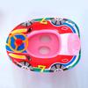 Fabricante Bebé Coche Barco Anillo de Natación Barco Transparente Juguete Acuático para Niños Anillo de Natación Disponible al Por Mayor