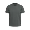 Comércio Exterior Transfronteiriço Amazon Camiseta de Seda Gelada Secagem Rápida Masculina Fitness Outdoor Corrida Gola Redonda Verão Esportes Manga Curta Masculino
