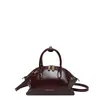Bolsa de Mão Temperamento Feminina 2026 Verão Nova Moda Simples Cor Sólida Bolsa Transversal Feminina Nicho Pequena Bolsa Bolinho