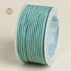 Corda Redonda Pequena 2mm 3mm Pulseira Artesanal Cordão para Colar Cordão para Pingente Fio para Joias Cordão DIY Venda por Atacado