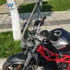 Coche musculoso Wolf adecuado para saikelon RE2 RE3 RZ3S parabrisas parabrisas delantero piezas de modificación retro