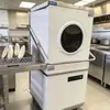 Máquina de Lavar Louça Especial com Tampa Elevatória para Cantinas e Fábricas, Alta Potência 60 Cestas/Hora, Equipamento de Lavagem de Louça Comercial Totalmente Automático