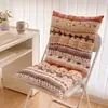 Bonito cojín de silla plegable integrado, combinación de asiento y respaldo para oficina en casa y estudio, cómodo con correas de amarre, cojín de suelo