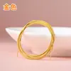 Hilo Suave de Hilo Dorado con Perlas Collar DIY Joyería Hecha a Mano Hilo de Acero Suave Dorado para Pulseras y Ensartar Cuentas