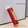 Embalagem de tubo de batom com controle de ar fabricantes de material atacado a pronta entrega pequenos lotes quadrado redondo diy concha para protetor labial artesanal