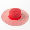Sombrero de paja de ala plana con lazo a rayas de combinación de colores europea y americana, sombrero de sol de verano, protector solar, cúpula de playa