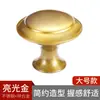 Maçaneta de Gaveta de Armário de Aço Inoxidável Minimalista Moderna de Furo Único Alça Sólida de Liga de Zinco Bronze Preto